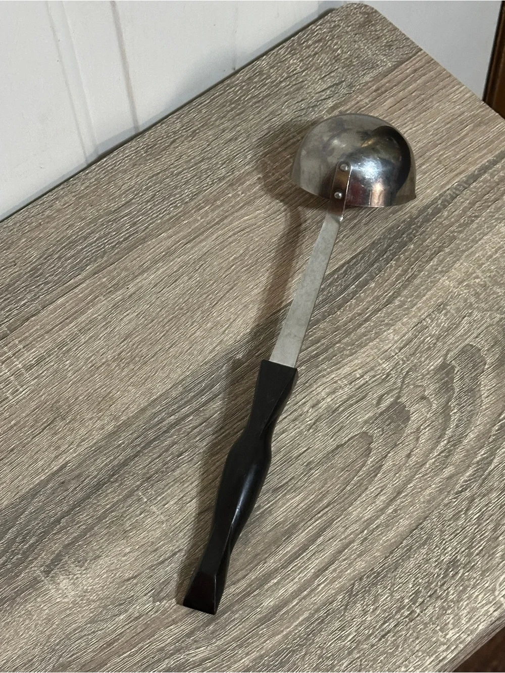 CUTCO 1715 BROWN SWIRL HANDLE SERVING SOUP LADLE KITCHEN UTENSIL USA